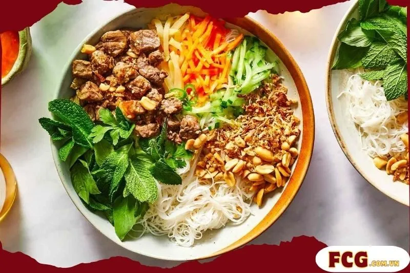 Bún thịt nướng Chị Tuyền